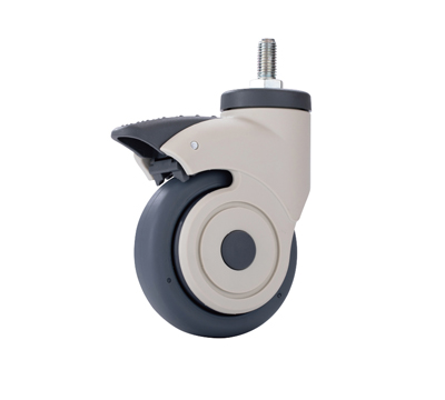N Series 75 mm Single-Wheel Caster (Full Braking)