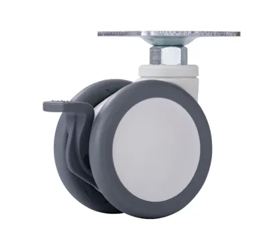 MY Series 75 mm Twin-Wheel Caster (Full Braking)