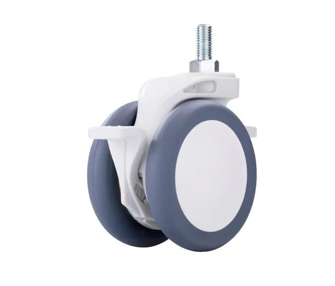 md series 100 mm twin wheel caster suppliers