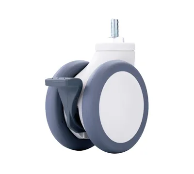 MY Series 100 mm Twin-Wheel Caster (Full Braking)