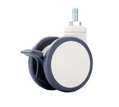 S Series 100 mm Twin-Wheel Caster (Full Braking)