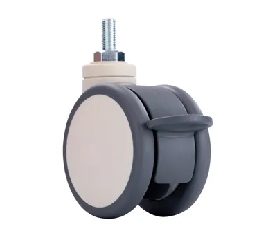 L Series 100 mm Twin-Wheel Caster (Full Braking)