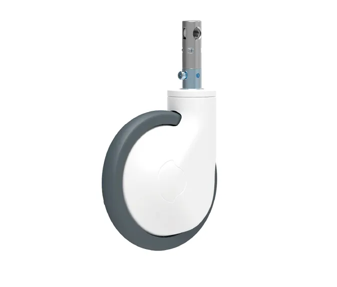 q series 150mm central lock caster factories