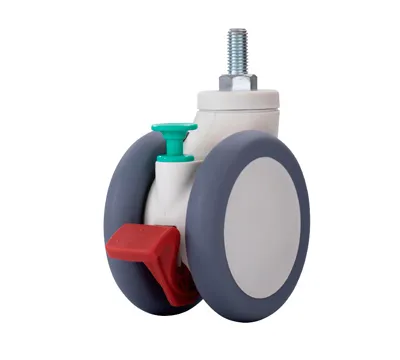 R Series 100 mm Twin-Wheel Caster