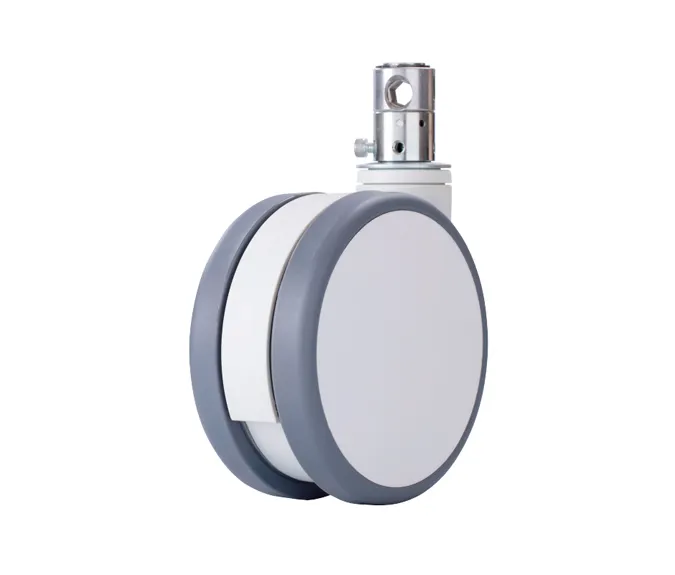 t150c 2 062 d32x50 150mm central lock caster