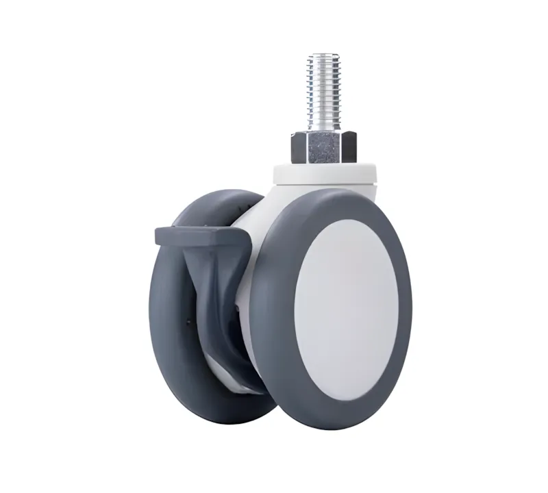 Right Central Locking Wheels for Hospital Beds and Mobile Workstations Right Central Locking Wheels for Hospital Beds and Mobile Workstations