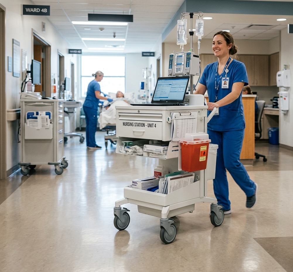 Medical Cart Wheels for Clinical Mobility Medical Cart Wheels for Clinical Mobility